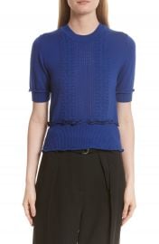 3 1 Phillip Lim Puffy Cable Merino Wool Blend Sweater at Nordstrom