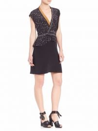 3.1 Phillip Lim Silk Peplum Dress at Saks Off 5th