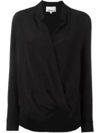 3 1 Phillip Lim Silk Wrap Blouse  - Farfetch at Farfetch