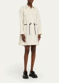 3 1 Phillip Lim Striped Belted Mini Shirtdress at Bergdorf Goodman