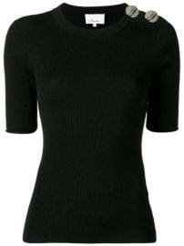 3 1 Phillip Lim Sweater With Silver Button Detail - Farfetch at Farfetch