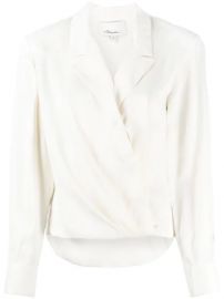 3 1 Phillip Lim Wrap Draped Blouse - Farfetch at Farfetch