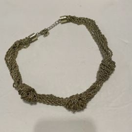 3 Knot Chunky Necklace at eBay