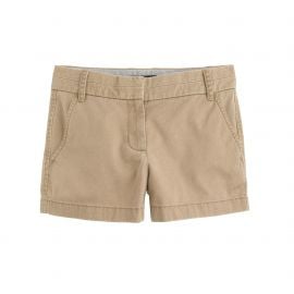 3 chino short in Honey Brown at J. Crew