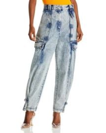 31 Phillip Lim Cotton Overdyed Denim Utility Jeans in Glacier Bloomingdales at Bloomingdales