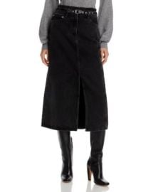 31 Phillip Lim Denim A Line Midi Skirt Bloomingdales at Bloomingdales