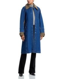 31 Phillip Lim Denim Combo Trench Coat Bloomingdalex27s Women at Bloomingdales