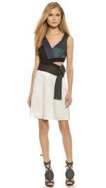 31 Phillip Lim Judo Stitch Belted Dress at Shopbop