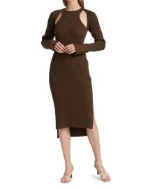 31 Phillip Lim Variegated Ribbed Midi Dress on SALE at Saks Off 5th