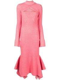 31 Phillip Lim cut-out Ribbed Knit Dress - at Farfetch