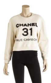 31 Sweatshirt by Chanel at Chanel