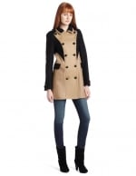 Contrast coat like Zoes at Amazon