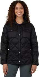 32 Degrees Women's Lightweight Recycled Poly-Fill Shirt Jacket | Quilted | Semi-Fitted | Snap Pockets at Amazon