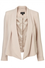 Cream waterfall jacket like Zoes at Topshop