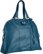 Blue oversized bag like Serenas at Bluefly