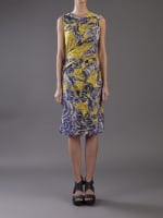 Blairs blue and yellow dress on GG at Farfetch