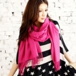 Pink scarf like Blairs at Yes Style