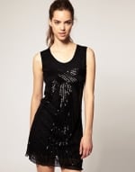 Black beaded dress like Blairs at Asos