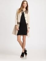 Serena's embellished coat from Gossip Girl at Saks Fifth Avenue