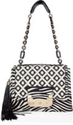 Serena's black and white handbag from Gossip Girl at Stylebop