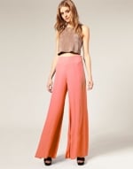 Coral pants like Lemons at Asos