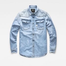 3301 Quilted Denim Shirt at G Star