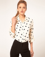 Printed blouse like Lemons at Asos