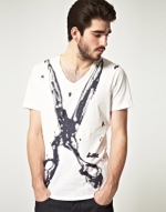 Black and white shirt like Abeds at Asos