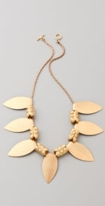 Zoe Harts gold necklace at Shopbop