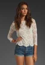 Lace top like Lemons at Revolve