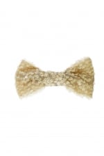 Gold hair bow like Lemons at Topshop