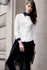 Contrast blouse like Zoes at Romwe