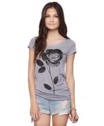 Grey floral top like Annies at Forever 21