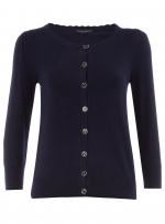 Navy blue cardigan like Annies at Dorothy Perkins