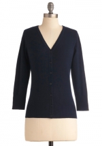 Navy cardigan like Annies at Modcloth