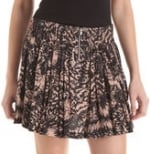 Serenas printed skirt at Barneys