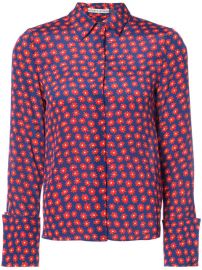 358 Alice Olivia Daisy Print Shirt - Buy Online - Fast Delivery  Price  Photo at Farfetch