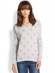 360 Sweater - Jack All-Over Skull Cashmere Sweater at Saks Fifth Avenue