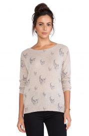 360 Sweater Multi Dexter Crew Sweater in Sable at Revolve