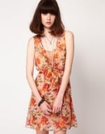 Floral dress at Asos