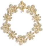 Gold flower bracelet like Lemons at Nordstrom