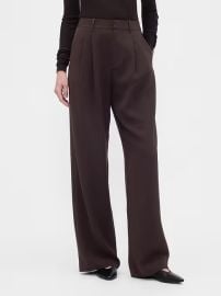 365 High Rise Pleated Trousers at GAP