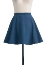 Denim skirt like Annies at Modcloth