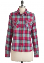 Plaid shirt like Annies at Modcloth