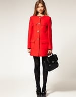 Red coat like Serenas at Asos