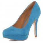 Blue heels like Serenas at Dorothy Perkins