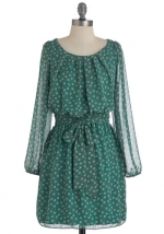 Similar dress in green at Modcloth