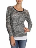 Grey and black sweater like Robins at Piperlime