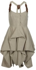 Aria's buckle strap dress at All Saints