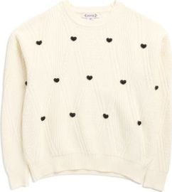 3D Heart Sweater at Nordstrom Rack